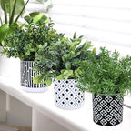 Winlyn 3-Pack Artificial Potted Plants - Image 8