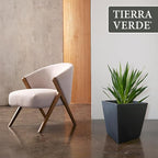 Tierra Verde 2-Pack Indoor & Outdoor Self-Watering Square Planters - Image 8