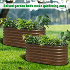 SnugNiture Galvanized Steel Raised Garden Bed Kit, Flowers and Fruits - Image 7
