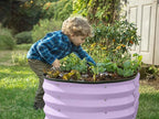 Plant & Plot Galvanized Raised Garden Beds Outdoor // 4×2×1 ft Planter Raised - Image 5