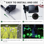 Solar Lights Outdoor, Halloween Decorations Outdoor, Scary Eyeball Lights - Image 7