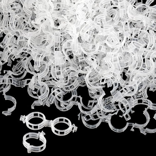 300 Pcs Plant Clips for Climbing Plants, Tomato Clips for Support, Plastic by PEASUG