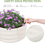 2-Pack 2x1ft Galvanized Raised Garden Bed, Outdoor Planter Bed, Metal Planter - Image 4