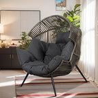 Vongrasig Outdoor Wicker Egg Chair PE Rattan Chair by Vongrasig