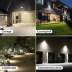 CINOTON 65W LED Flood Lights Outdoor, IP65 Waterproof Exterior Security Wall - Image 8