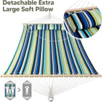 SUNCREAT 2 Person Hammocks for Trees, Lightweight Hammock for Outdoor - Image 3