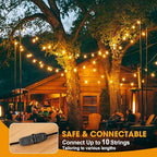 50FT LED Outdoor String Lights - Image 7
