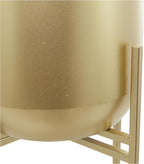 Deco 79 CosmoLiving by Cosmopolitan Modern Metal Round Planter - Image 2