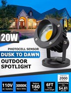 SUNVIE 20W Outdoor LED Spotlight - Image 2