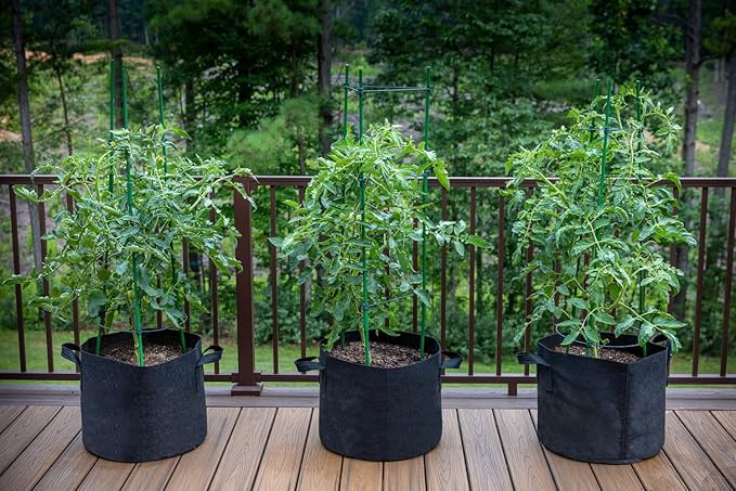 Gardzen 10-Pack 3 Gallons Grow Bags, Aeration Fabric Pots - Image 8