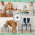 5-Pack Metal Plant Stand Indoor Outdoor Decoration Small Plant Holders - Image 6