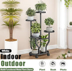 Plant Stand Indoor Outdoor 4 Tier Flower Holder - Image 5