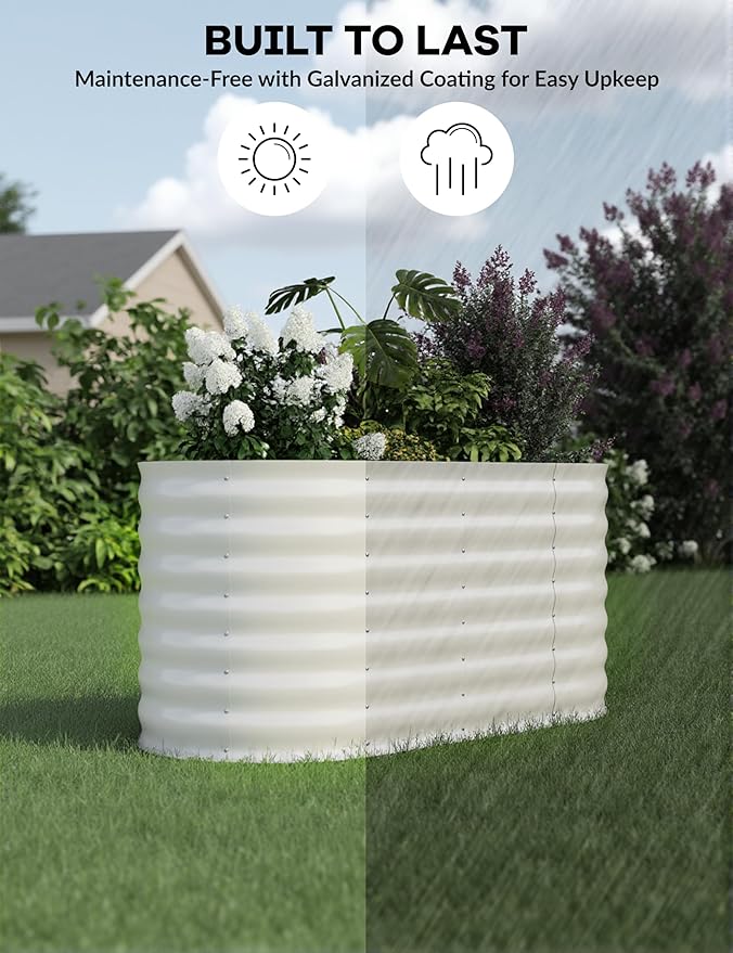 2 Pcs Raised Garden Beds Outdoor 4x2x2 ft - Image 6
