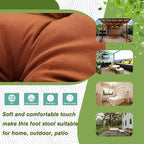 15" Foldable Foot Stool Ottoman - Image 2