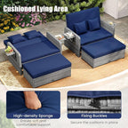 Tangkula Patio Rattan Daybed - Image 7