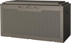 JUMMICO 100 Gallon Resin Deck Box by JUMMICO