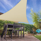 E&K Sunrise 3' x 3' x 3' Sun Shade Sail Triangle Canopy Shade Cover UV Block - Image 7