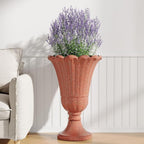 23" Tall Planters for Outdoor Plants Set of 2, Planter - Image 7