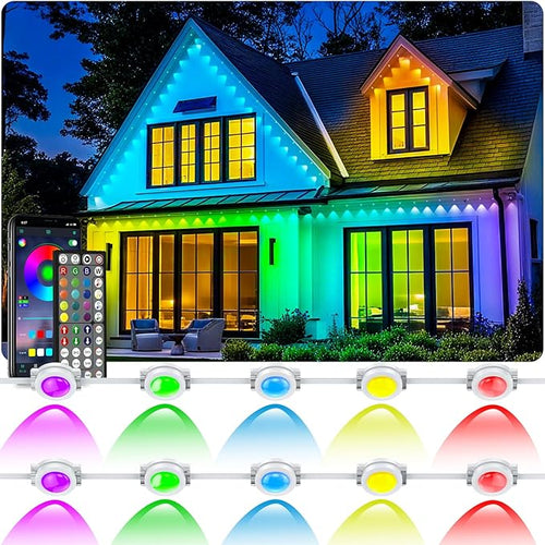 300FT Permanent Outdoor RGB Lights by Unknown