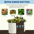 Garvee 2 Pack Galvanized Raised Garden Beds - Image 5