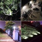 Solar Lights Dusk to Dawn 4400mAh Solar Powered Spotlight Waterproof Flood - Image 9