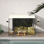 Outsunny 10' x 10' Outdoor Pergola Gazebo - Image 9