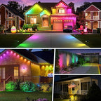 Solar Spot Lights Outdoor Color Changing, Christmas Landscape Spotlights - Image 6