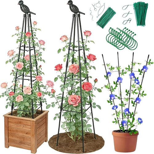 2 Pack Garden Trellis for Climbing Plants Outdoor by Unknown