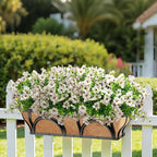 20 Bundles Artificial Flowers for Outdoors, UV Resistant Fake Plants Flowers - Image 6