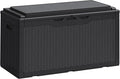 Greesum 100 Gallon Resin Deck Box Large Outdoor Storage Boxes by BuynowfromGreesum