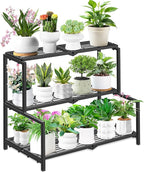 3 Tier Stair Style Metal Plant Stand by VeyFolzinst