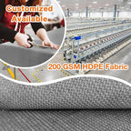 Artpuch Outdoor Pergola Shade Cover 4x20 FT Sun Shade Cloth - Image 2