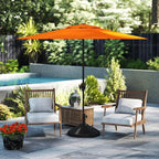Abba Patio 9FT Lyon Outdoor Patio Umbrella Outdoor Table Umbrella - Image 2