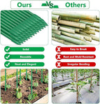 Lezmarket 150 Pack Garden Stakes, Plant Support Stakes, DIY 4ft 5ft 6ft 7ft - Image 4