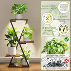 Plant Stand Indoor with Grow Lights - Image 3