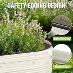 WORKPRO 4x2x1ft Galvanized Raised Garden Bed Set, Rust & Corrosion Protection - Image 5