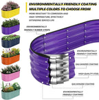 Galvanized Metal Planter Raised Garden Bed Kit - Image 2