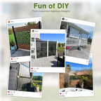 Casaphoria Metal Privacy Screen Outdoor, Ivan Black - Image 9