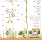 Plant Stand Indoor with Grow Lights - Image 6