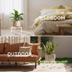 IZIDDO Plant Stand Indoor Outdoor, Metal Mid-Century Pot Stand, Modern Plant - Image 7