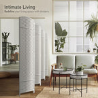 Sorbus 8 Panel Room Divider 6 ft. Tall - Image 2