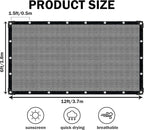 Grey Sun Shade Cloth, Pergola Shade Cover - Image 2