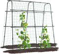 Lalahoni Cucumber Trellis, 5.3x5.3 Feet Metal Garden Arch Plant Support by Thereasonyoulovegardening