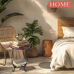 Outdoor Side Table Round Small Mosaic Patio Accent Indoor End Plant Coffee Tea - Image 8