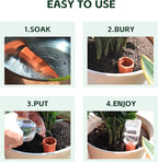 Wine Bottle Watering Spikes, Terracotta Watering Spikes - Image 5