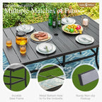 Sophia and William Patio Dining Set - Image 7