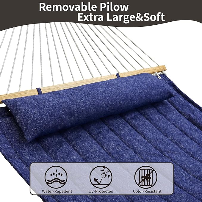 Double Quilted Fabric Hammock - Image 5