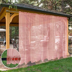 SpaceDresser Waterproof Outdoor Sheer Curtains - Image 8