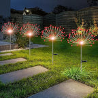 YOTOZU 4 PCS Solar Firework Light, Outdoor Solar Garden Decorative Lights 120 by YOTOZU