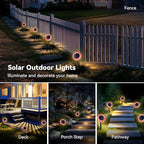 Outdoor Solar Lights, 6 Pack Led Solar Sunflower Lights, Stake/Wall 2-in-1 - Image 3